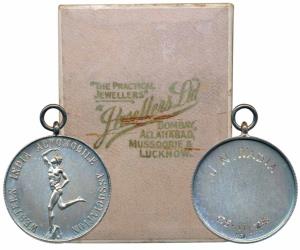Western India Automobile Association, Silver Medal, 15.24g, awarded to J.N. Wadia, 25-11-2