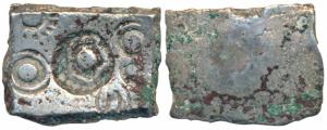 Archaic Punch Marked Coinage, ‘Narhan Hoard’ type, attributed to Shakya Janapada, Silver D