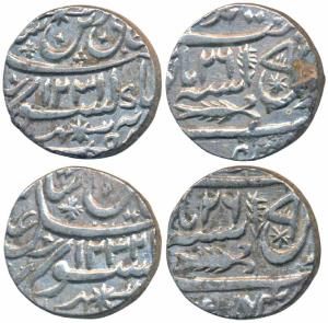 Muhammadabad Banaras Mint, Silver Rupee, 10.92g, in the name of Shah Alam II, AH 1231 & 12