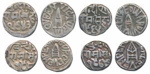 Ram Singh (AH 1251-1298; 1835-1880 AD), Silver Rupee (4), with the name of Queen Victoria,
