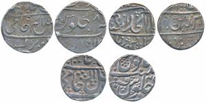 Gwalior, Mahadji Rao (AH 1175-1209; 1761-1794 AD), Silver Rupee, Dar-ul-Fath Ujjain Mint, 
