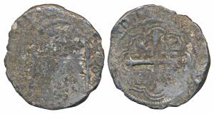 Mexico City, Spanish Colonial, Cob 8 Reales, 27.56g, obv. cross within scalloped border, r