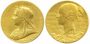 Victoria’s Diamond Jubilee Medal, Gold Medal, 13g, 1837-1897, obv. mature bust of the Quee