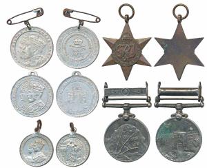 Silver Jubilee Medal of George V and Queen Mary, Aluminium, conjoined busts of King George