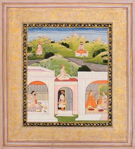 The Guler painters, in the lineage of the celebrated painter Nainsukh, had been working fo