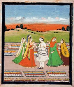 Ragamala paintings are an important aspect of Indian visual art. In Ragamala paintings, th