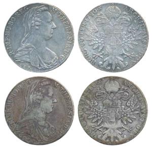 Austria, Maria Theresa, Silver Thaler, 28g, 1780 (KM 1866). Restrike, Very Fine and Extrem