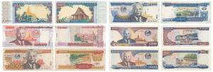 Laos, 2000, 5000, 10000, 20000, 50000 and 100000 Kips, That Luang stupa on obv. Uncirculat