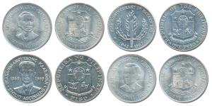 Philippines, Silver Peso (4), 26.68g, 1967, Centennial Birth of Andres Bonifacio (KM 193);