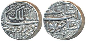 Jahangir as Salim, Silver Rupee, 11.46g, Ahmedabad Mint, Month Khurdad, RY 2, as pre-acces