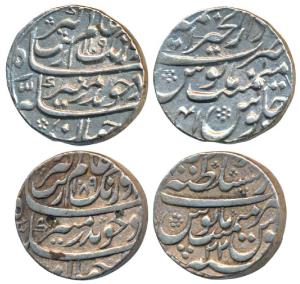 Aurangzeb (AH 1068-1118; 1658-1707 AD), Silver Rupee, 11.52g, Dar-ul-Khair Ajmer Mint, AH 