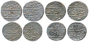 Muhammad Shah (AH 1131-1161; 1719-1748 AD), Silver Rupee (2), Mustaqir al-Khilafat Akbarab