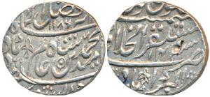 Shah Alam II (AH 1174-1221; 1759-1806AD), Silver Rupee, 11.39g, Mustaqir al-Khilafat Akbar