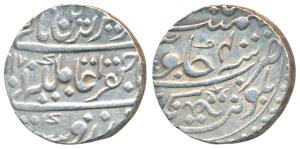 Balwantnagar (Jhansi) Mint, 11.33g, in the name of Alamgir II, AH 1170/4, complete mint na