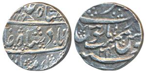 Dar-al-Khair Ajmer Mint, Silver Rupee, 11.01g, in the name of Shah Alam II, AH 1197/24 (KM