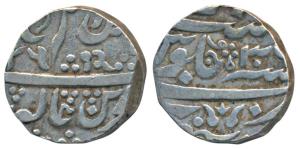 Balwantnagar (Jhansi) Mint, Silver Rupee, in the name of Shah Alam II, RY 3X, Fasli date 1