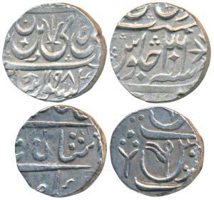 Kalpi Hijari Mint, Silver Rupee, 10.91g, in the name of Shah Alam II, AH 1198/26 (M&W T3);