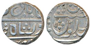 Muhiabad urf Poona Mint, Silver Rupee, 11.18g, Ankushi type, in the name of Shah Ali Gohar