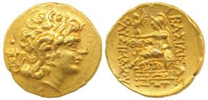 Kings of Pontos, Mithradates VI Eupator (c. 120-63 BC), Gold Stater, 8.27, First Mithradat