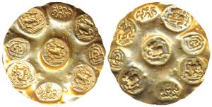Nolambas of Nolambavadi, Central Karnataka, as feudatories of Western Gangas, Punch marked
