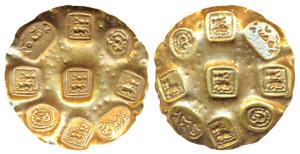 Nolambas of Nolambavadi, Central Karnataka, as feudatories of Western Gangas, Punch marked