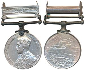 India General Service Medal, George V, Silver, Afghanistan North West Frontier 1919, award