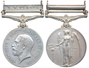 General Service Medal, George V, Silver, N.W. Persia bar, awarded to 8471 Sapper Jagat Sin