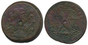 Ptolemaic Kings of Egypt, Ptolemy IV Philopator (225-205 BC), Copper Drachm, 43.63g, Alexa