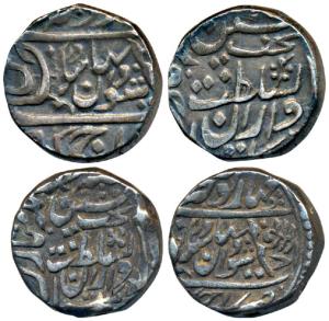 Sheodan Singh (AH 1274-1291; 1857-1874 AD), Silver Rupee,11.28g, in the name of Victoria Q