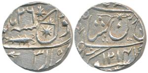 Sa’adat Ali (AH 1213-1230; 1798-1814 AD), Silver Rupee, 11.09g, Muhammadabad Banaras Mint,