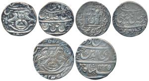 Ghazi-ud-din Haidar (AH 1234-1243; 1819-1827AD), Silver Rupee, 10.9g, Dar al-Sultanat Lakh