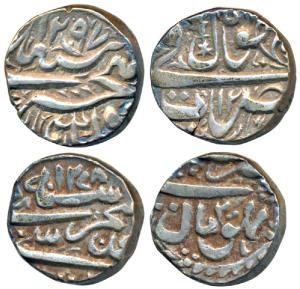 Sikandar Begum (AH 1261-1285; 1844-1865 AD), Silver Rupee, 10.87g, Bhopal Mint, AH 178/2, 