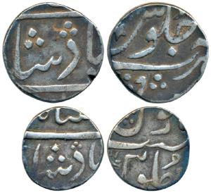 Anonymous issue, probably struck during the reign of Najm al-Daula Ja'afar Mumin Khan II (