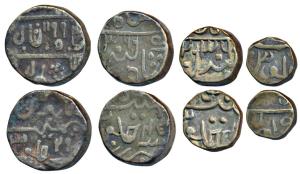 Sawant Singh (AH 1189-1241; 1775-1825 AD), Silver Rupee, Devgadh Mint, in the name of Shah