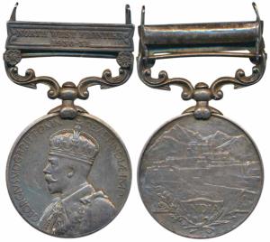 India General Service Medal, George V, Silver, North West Frontier 1930-31, awarded to 233