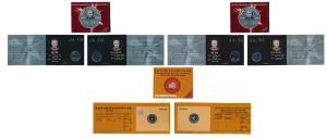 2008 Uncirculated Set, Ter-Centenary of Gur-ta-Gaddi of Shri Guru Granth Sahib, Rupees 10;