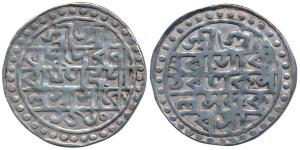 Raghu Deva Narayan (SE 1503-1525; 1581-1603 AD, eastern kingdom), Silver Tanka, 10.39g, SE