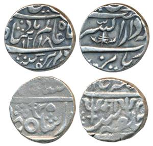 Madho Rao (VS 1943-1982; 1886-1925 AD), Silver Rupee, 10.89g, Lashkar Mint, in the name of