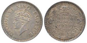 George VI, Silver Rupee, 1938, Bombay Mint, A / I / with dot, (Prid 234). Extremely Fine.