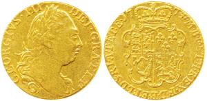 Great Britain, George III, Gold Guinea, 8.32 g, 1774, popularly known as Spade Guinea, rev