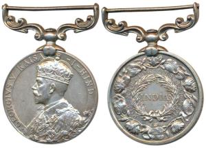 Meritorious Service Medal, George V, Silver, awarded to 1311 Havaldar Rattan Singh, Bengal