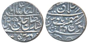 Shah Alam II (AH 1173-1174; 1759-1760 AD), Silver Rupee, 11.34g, Dar ul-Khilafat Shahjahan