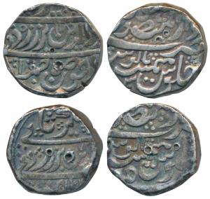 Dar-ul-Mansur Jodhpur Mint, Silver Rupee (2), in the name of Alamgir II, AH 1173/5 and 118