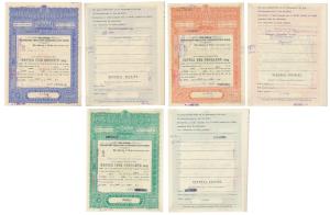 Reserve Bank of India, Bond Certificates (Zamindari Abolition Compensation Bond) of Govern