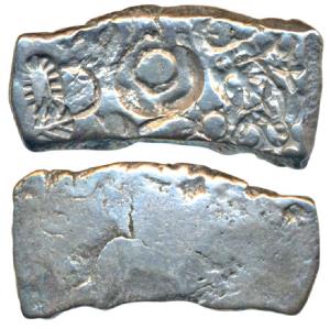 Archaic Punch Marked Coinage, ‘Narhan Hoard’ type, attributed to Shakya Janapada, Silver D