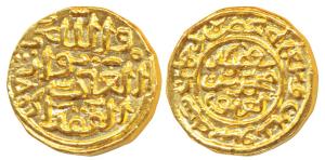 Muhammad Shah III bin Tughluq (AH 725-752; 1325-1351 AD), Gold Dinar, 11.05g, Hadrat Dehli