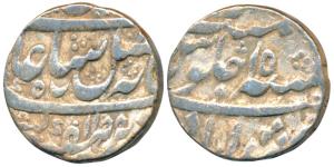 Murshidabad Mint, Silver Rupee, in the name of Shah Alam II, AH 1188/15, issue of 1771-177