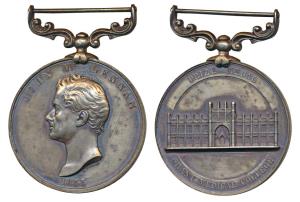 Dr. John McLennan, Silver Medal, 51.1g, Prize Medal of the Grant Medical College (the reno