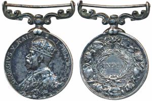 Long Service and Good Conduct, George V, Silver, 39.3g, awarded to 2322 Lance Havaldar San