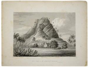 View - Bombay Presidency Uran Town and Fort, This 1774 view shows a virtually untouched Ur